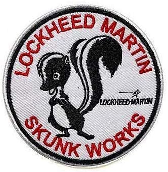 Egyesült Államok Lockheed Martin Skunk Works Hímzett Dekoratív Javítás (color1)