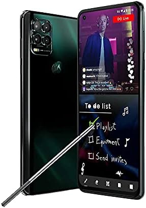 G Stylus 5G Toll helyett Motorola Moto G Stylus 5G (2021) XT2131 Minden Verison Stylus Toll (Fekete)+Eject Pin+c-Típusú Adapter