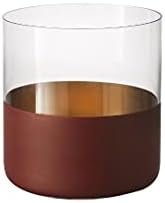 LaModaHome Üveg Whisky - Piros Prémium Minőségű Bár Szemüveg Iszik Whiskyt, Skót Whisky, Italok, Koktélok, Konyak, Régi Koktél Forgatagban