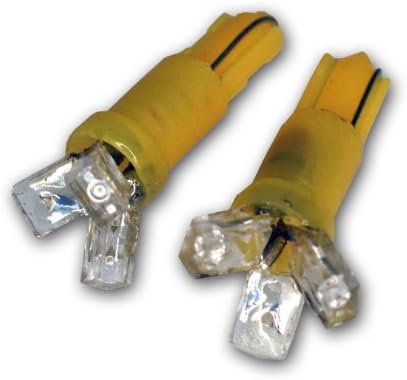 Tuningpros LEDX2-T5-Y3 T5 LED Izzók, 3 LED Sárga 4-pc-be