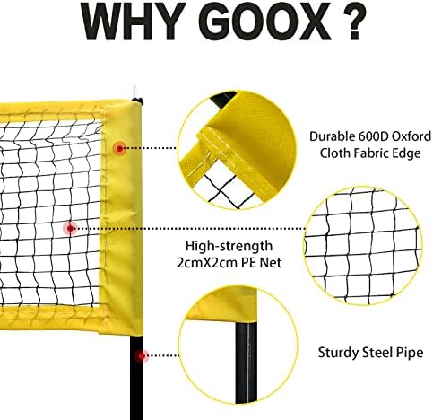 GOOX Négy Négyzetméter Röplabda Nettó Játék, Kültéri Játék