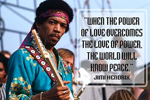 Jimi Hendrix Idézet Poszter Fekete Történelmi Hónap Poszterek, Fali Művészet, Zene, Idézetek A Hűvös 1969-Es Woodstock Tanítás Dekoráció Jimmy