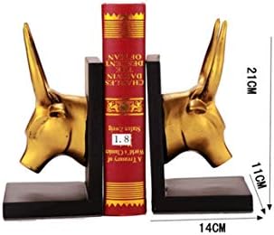 LIUSHI Kreatív bookend Könyvespolc Dekoráció, Bútor, Irodai Asztali Taurus Szobor Kézműves bookend Dekoráció Dekoráció 14 11 21 CM