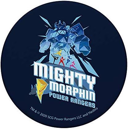 Power Rangers Mighty Morphin' Power Rangers PopSockets PopGrip: Cserélhető Markolat Telefonok & Tabletta