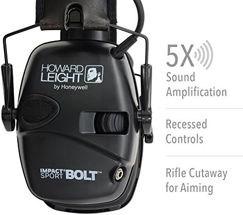 Howard Leight Hatása Sport Bolt Digitális Elektronikus Felvételi Earmuff