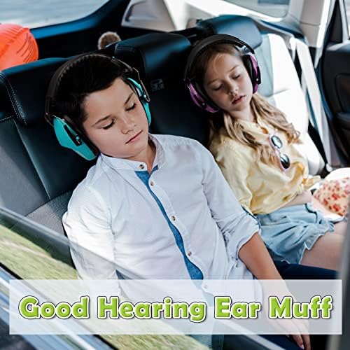 3 Csomag Gyerekek Fül Védelme Fülvédő hallásvédő Állítható készült fülmelegítő a zajcsökkentés Gyerekeknek Kisgyermekek 27NRR