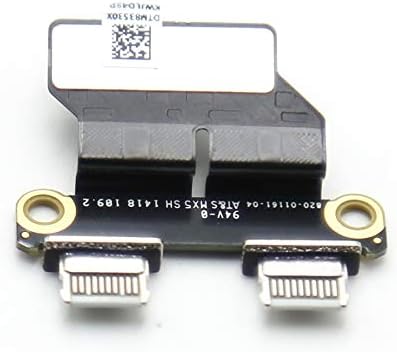 GBOLE Csere DC tápfeszültség-csatlakozó i/O USB-C C-Típusú Tábla Flex Kábel MacBook Air 13 A1932 2018 820-01161-Egy 820-01658-Egy