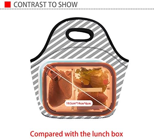 Coloranimal Könnyűszerkezetes Szigetelt Neoprén Ebéd Bag Trópusi Hal Minta Csomag
