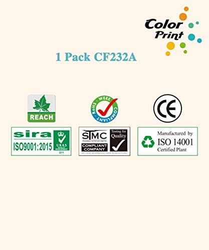 1 Csomag ColorPrint Kompatibilis fényérzékeny henger Egység Cseréje a HP CF232A 32A 232A Képalkotó Használt CF230A CF230X 30X Laser