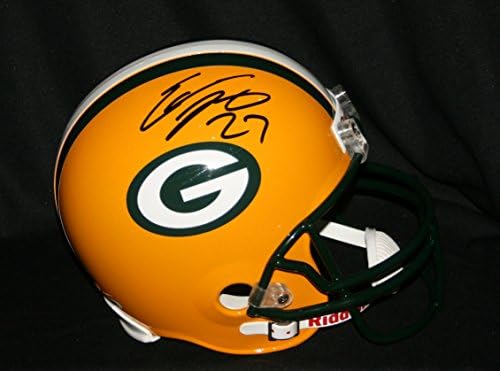 EDDIE LACY Aláírt Green Bay Packers Teljes Méret REPLIKA Sisak Autogramot PSA DNS