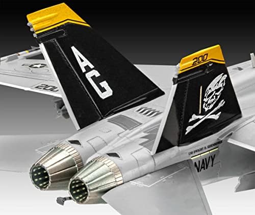 Revell 03834 F/A-18F Super Hornet 1:72 Méretarányú Unbuilt/Festetlen Műanyag Modell Készlet