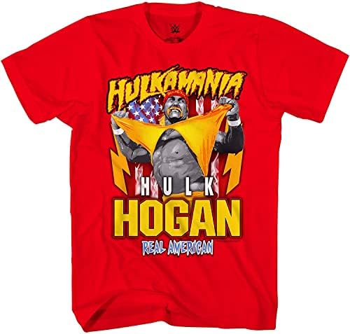 WWE Szupersztár Hulk Hogan Ing - Hulkamania Hollywood Hogan - Világ Birkózó Bajnok, T-Shirt