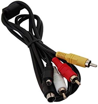 HQRP AV Audio-Video Kábel - /Kábel Kompatibilis Sony Kamerája DCR-SR82C, DCR-SR85, DCR-SR87, DCR-SR88 Videokamera
