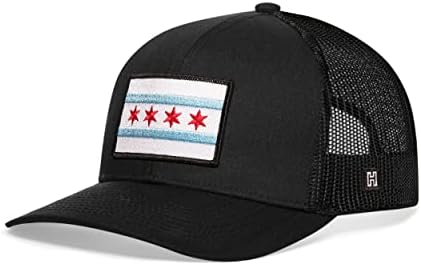 HAKA Chicago Zászló Kalap – Chicago baseballsapkás Férfi & Nő, CHI Baseball Sapka, Állítható Golf Kalap, Snapback