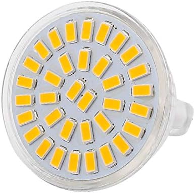 Új Lon0167 220V-240V MR16 5W 5730 SMD 35 Led-ek LED Izzó Le Lámpa Spotlámpa Lámpa Meleg Fehér(220V-240 ν a pillanatnyi MR16
