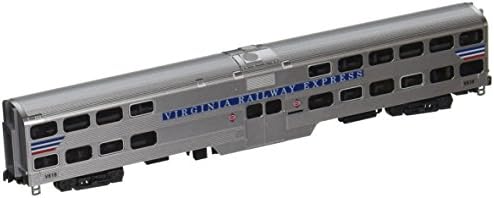 Kato USA Modell Vonat Termékek Galéria Bi-Szintű Edző Virginia Vasúti Express V818 Készlet
