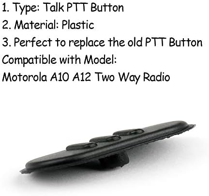 KOOBOOK 1db Beszélni AV-Dob kulcsos Kapcsoló Gomb a Motorola A10 A12 A10D CP110 Két Rádió