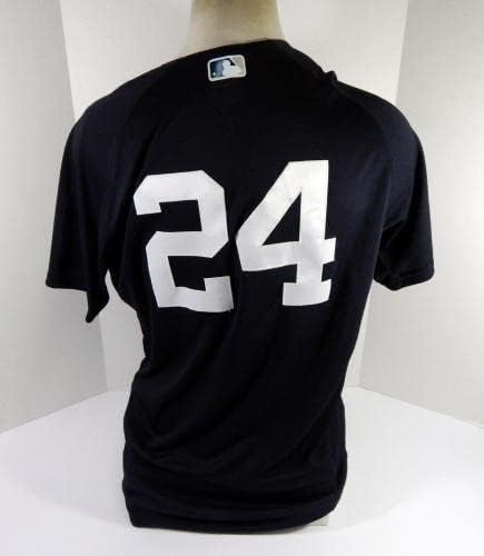 2020-ra a New York Yankees Gary Sanchez 24 Játék Kiadott Haditengerészet Jersey 44 DP46515 - Játék Használt MLB Mezek