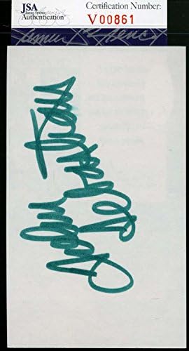 JOHN SEBASTIAN SZERETŐ SPOONFULL SZÖVETSÉG COA Kézzel Aláírt 3X5 Index Kártya Autogramot Hitelesített
